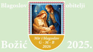 Blagoslov obitelji 2025./2026.